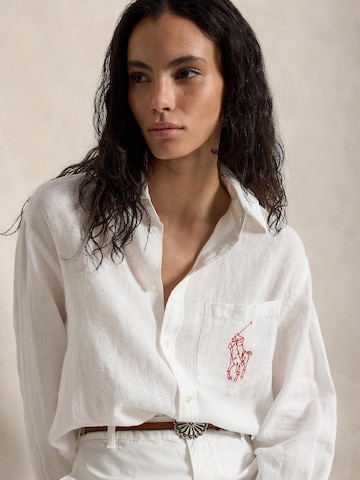 Chemisier Polo Ralph Lauren en blanc