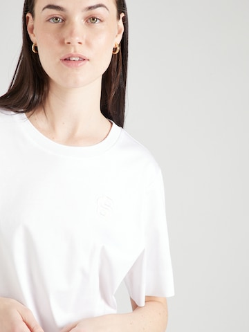 BOSS Black Koszulka 'Elphi' w kolorze biały