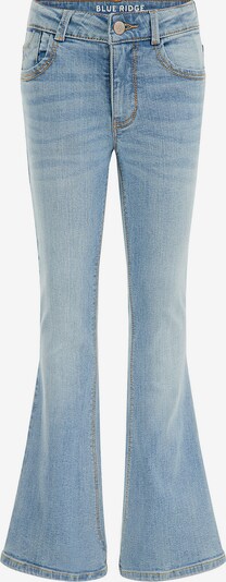 WE Fashion Jeans 'Meisjes ' in de kleur Lichtblauw / Bruin, Productweergave