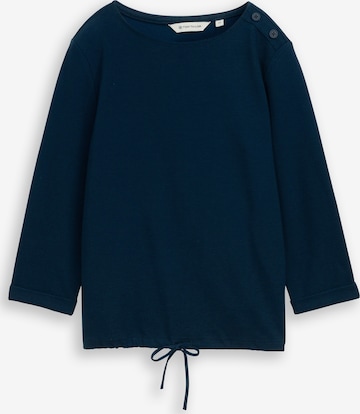 T-shirt TOM TAILOR en bleu : devant