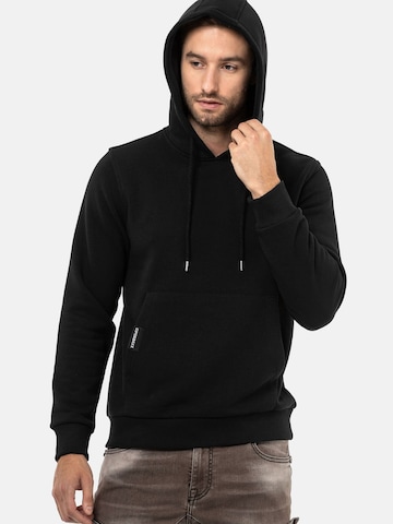 CIPO & BAXX Sweatshirt in Zwart: voorkant