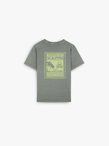 Scalpers Majica 'Oahu' | zelena barva