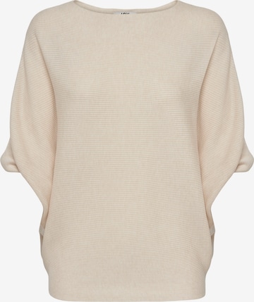 JDY Sweater 'New Behave' in Beige: front