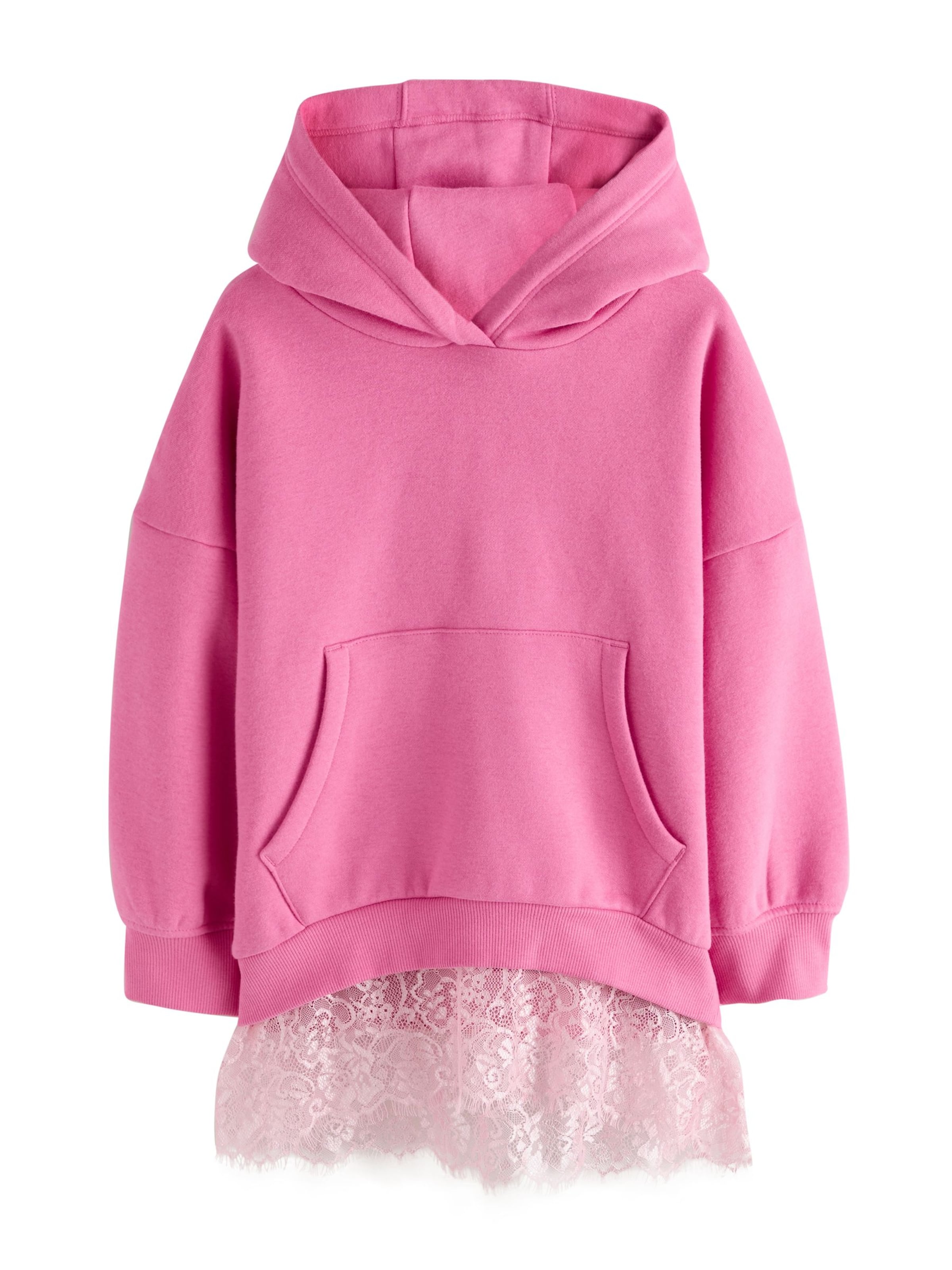 Next - Sudadera en rosa: frente