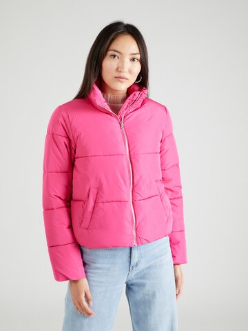 JDY Демисезонная куртка 'NEWERICA' в Ярко-розовый: спереди