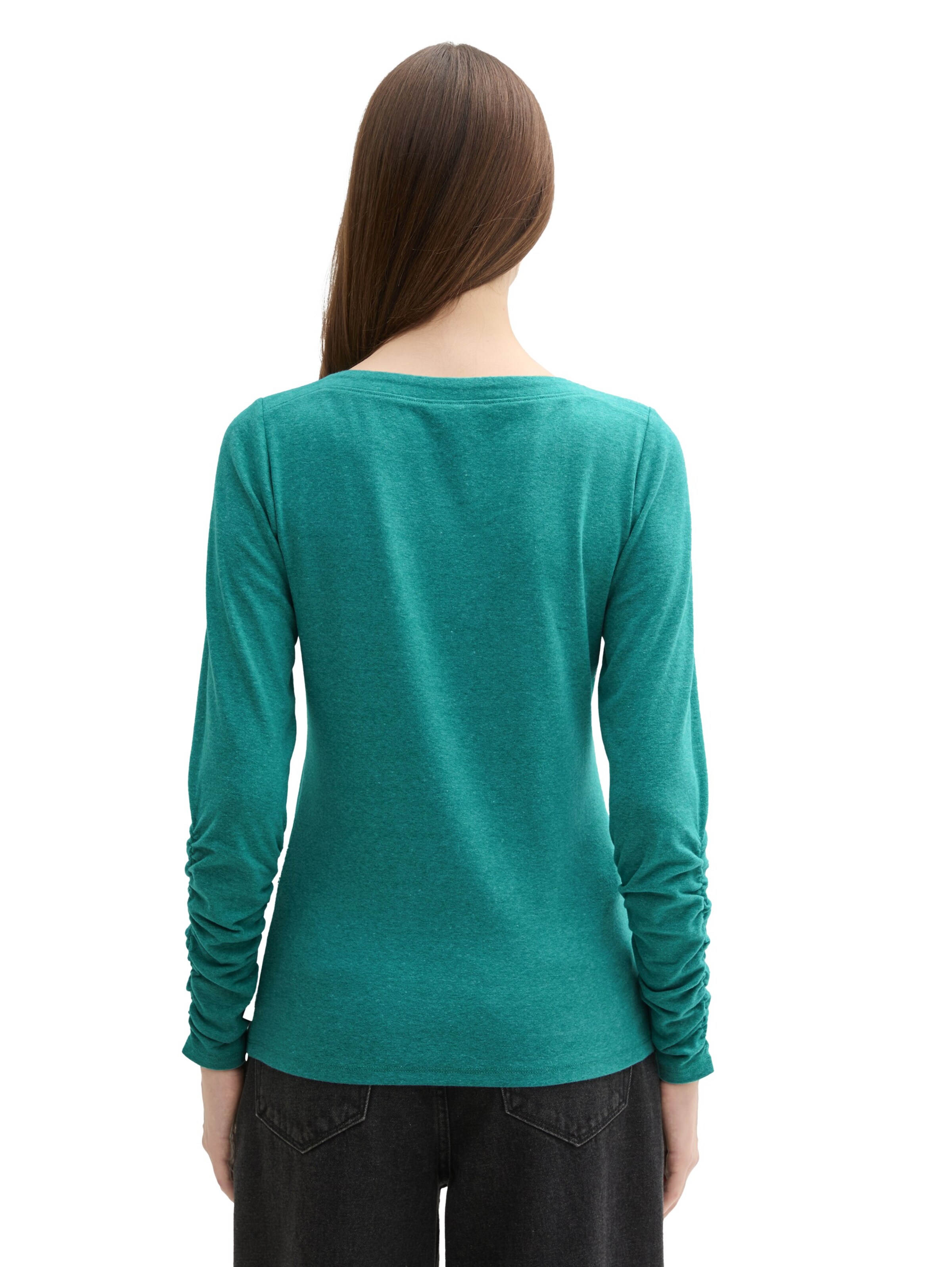 TOM TAILOR DENIM Shirt in Groen