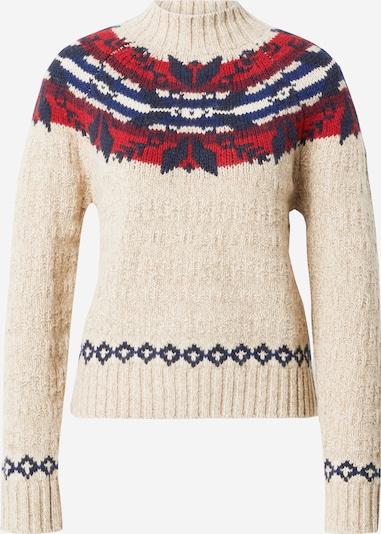 Polo Ralph Lauren Sweater in Cream / Navy / Red / White, Item view
