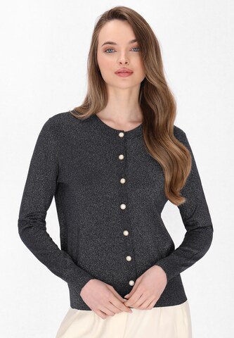 DreiMaster Klassik Вязаная кофта 'Classic Look' в Синий: спереди