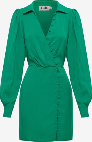 Robe 'AXTON' Calli en vert : devant