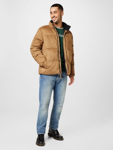 HOLLISTER Jacke 'FASHION' in Braun