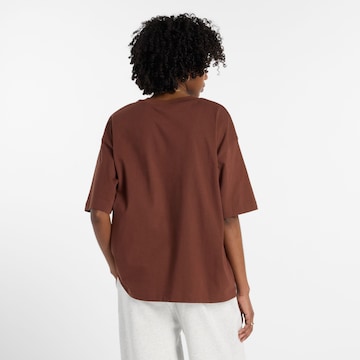 T-shirt 'Linear Heritage' new balance en marron