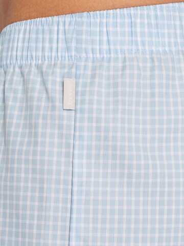 Hanro Boxershorts 'Fancy Woven' in Blauw