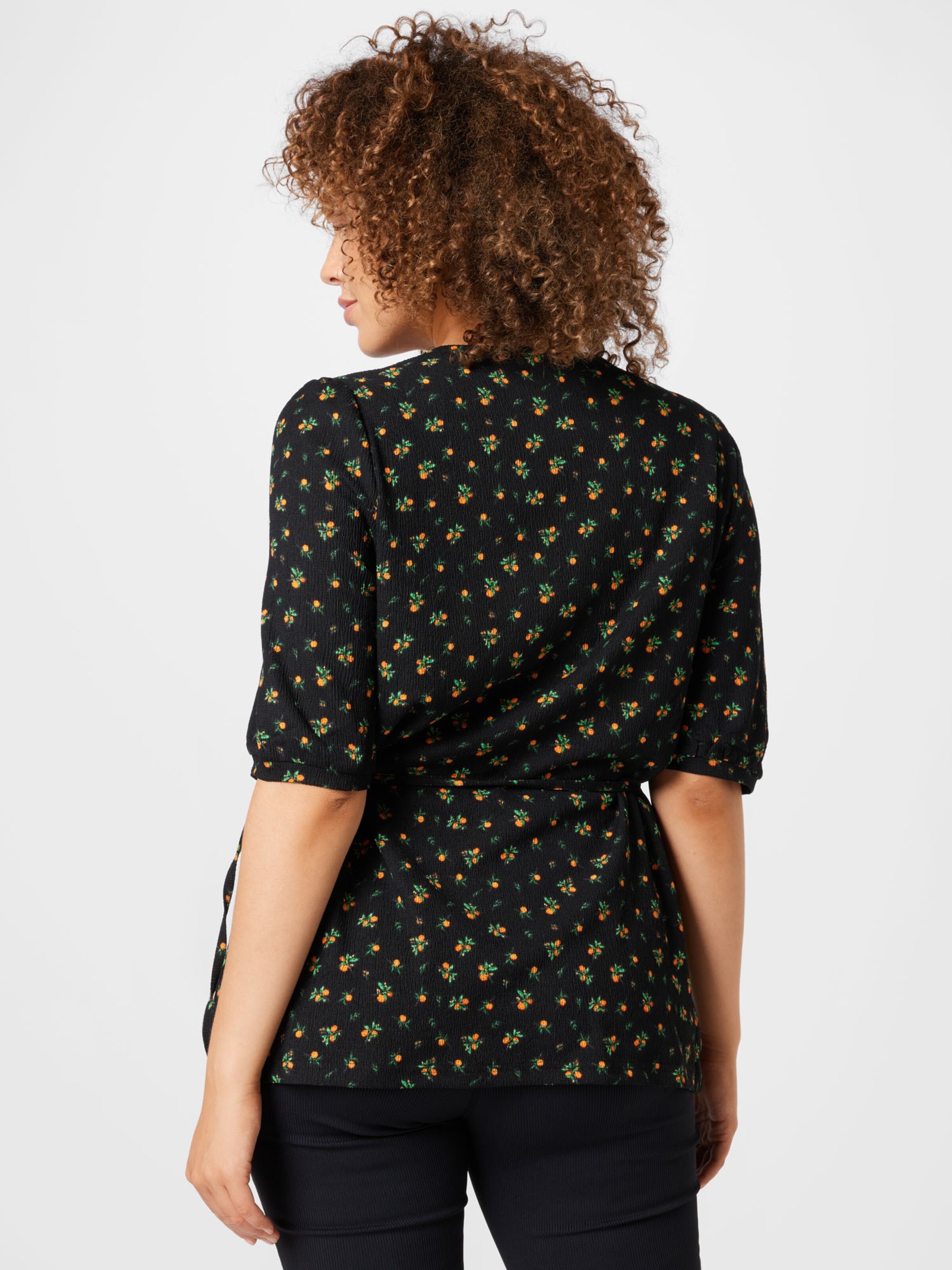 Frauen Große Größen ONLY Carmakoma Bluse in Schwarz - TA10152 Frauen Große Größen ONLY Carmakoma Bluse in Schwarz - TA10152