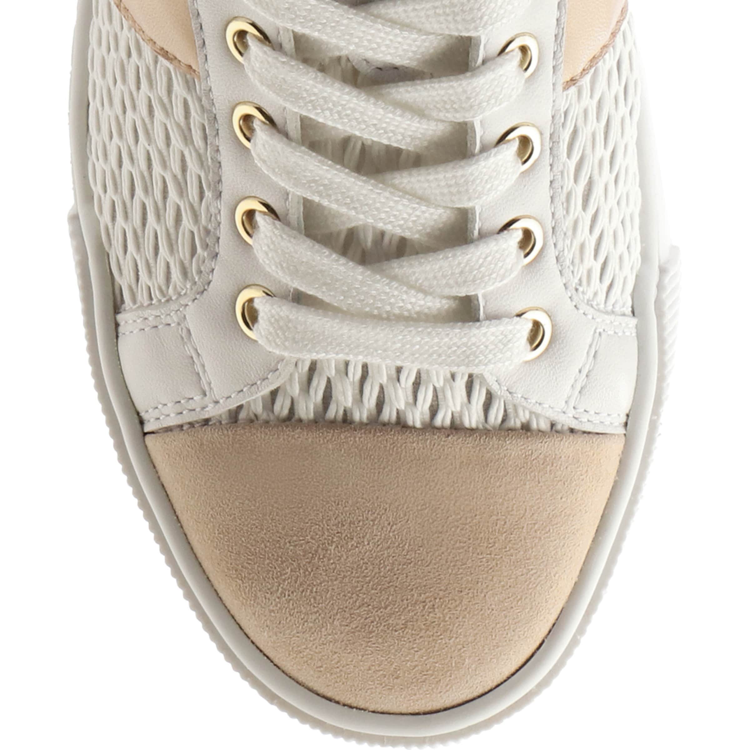 Baskets basses 'Jimmy' Högl en blanc