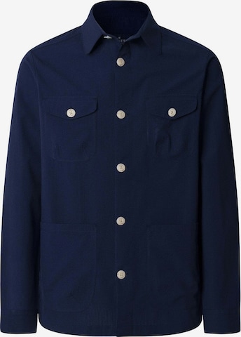 Veste mi-saison Hackett London en bleu : devant