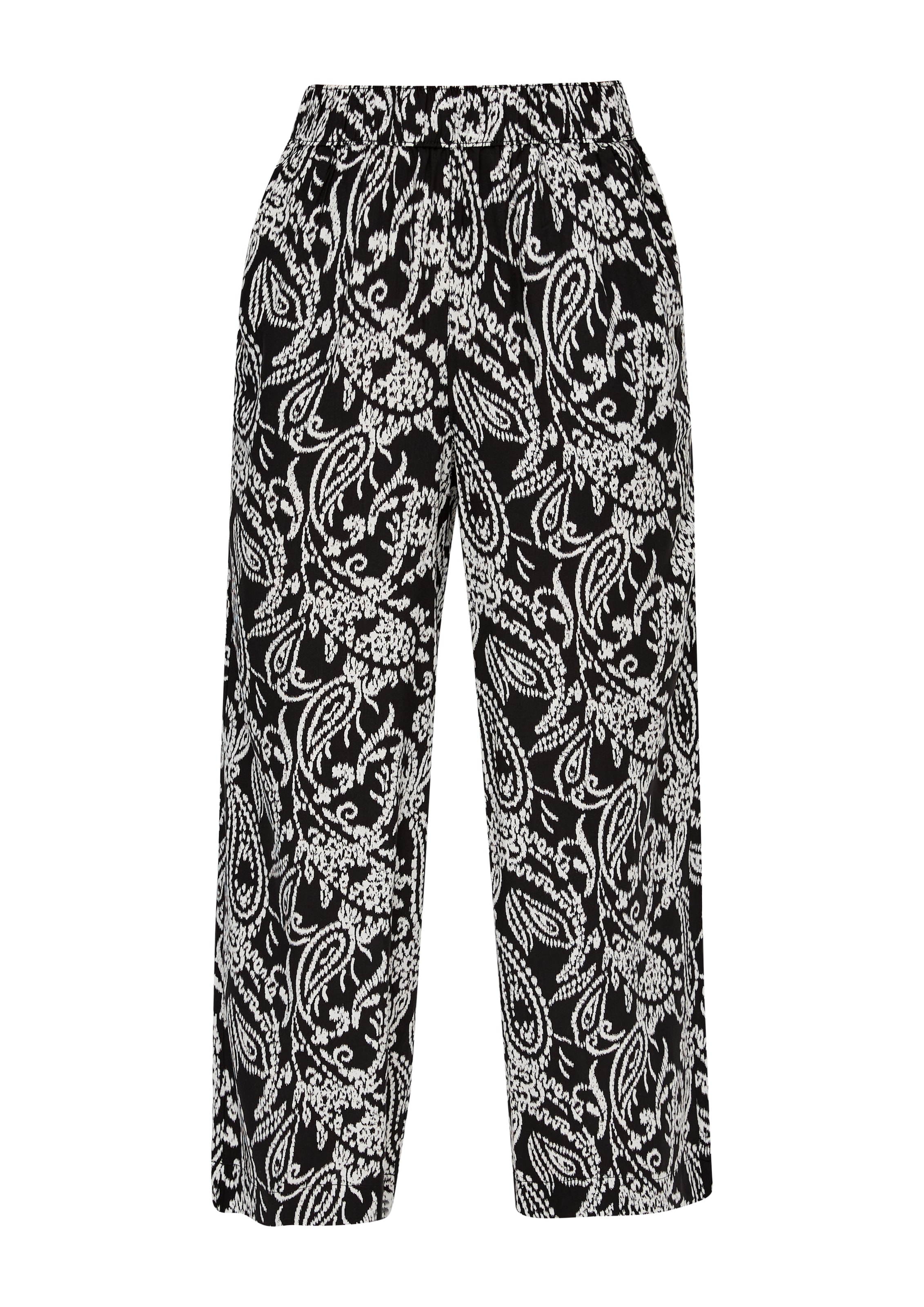 s.Oliver Hose in Schwarz: Vorderseite