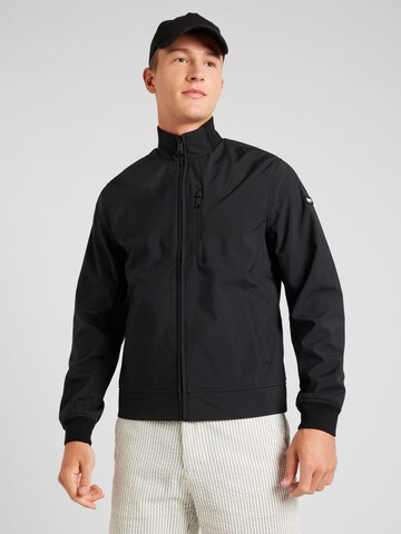 Schott NYC Jacke in Schwarz: Vorderseite