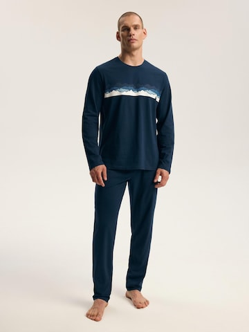 Henderson Pajamas long 'Froze' in Blue: front