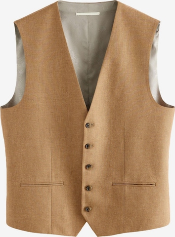 Gilet de costume Next en marron : devant