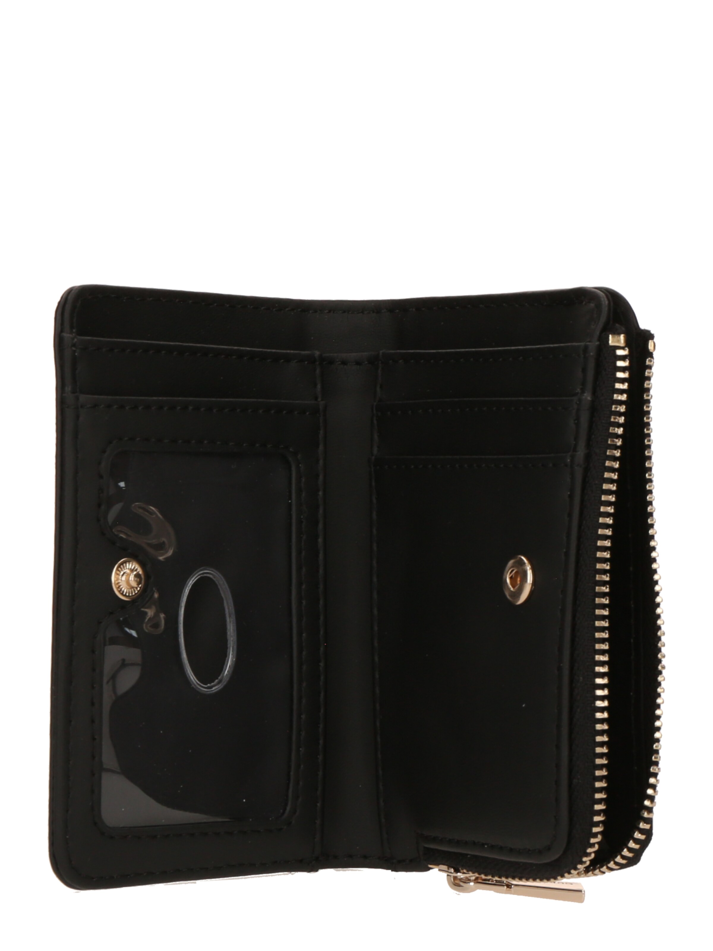 GUESS Wallet &#x27;LAUREL II SLG ZIP ARND CRD CSE&#x27; in Grey