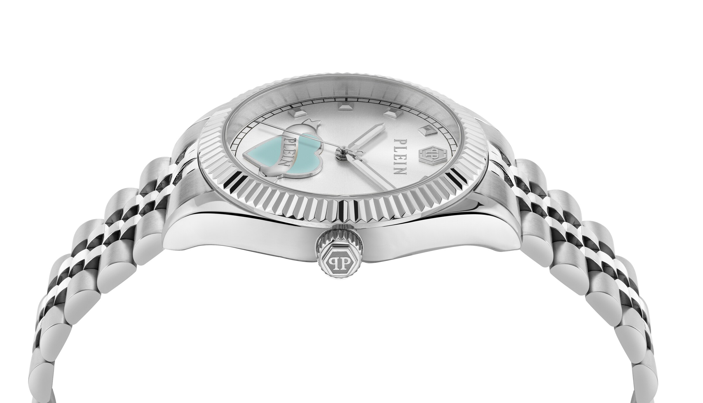 Orologio analogico 'ROCK COUTURE' di Philipp Plein Watches in argento