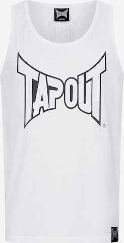 T-Shirt 'Tipton Singlet' Tapout en blanc : devant