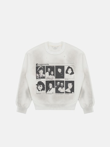ENRAGE Sweatshirt 'ENRAGEMENTS' i hvid: forside