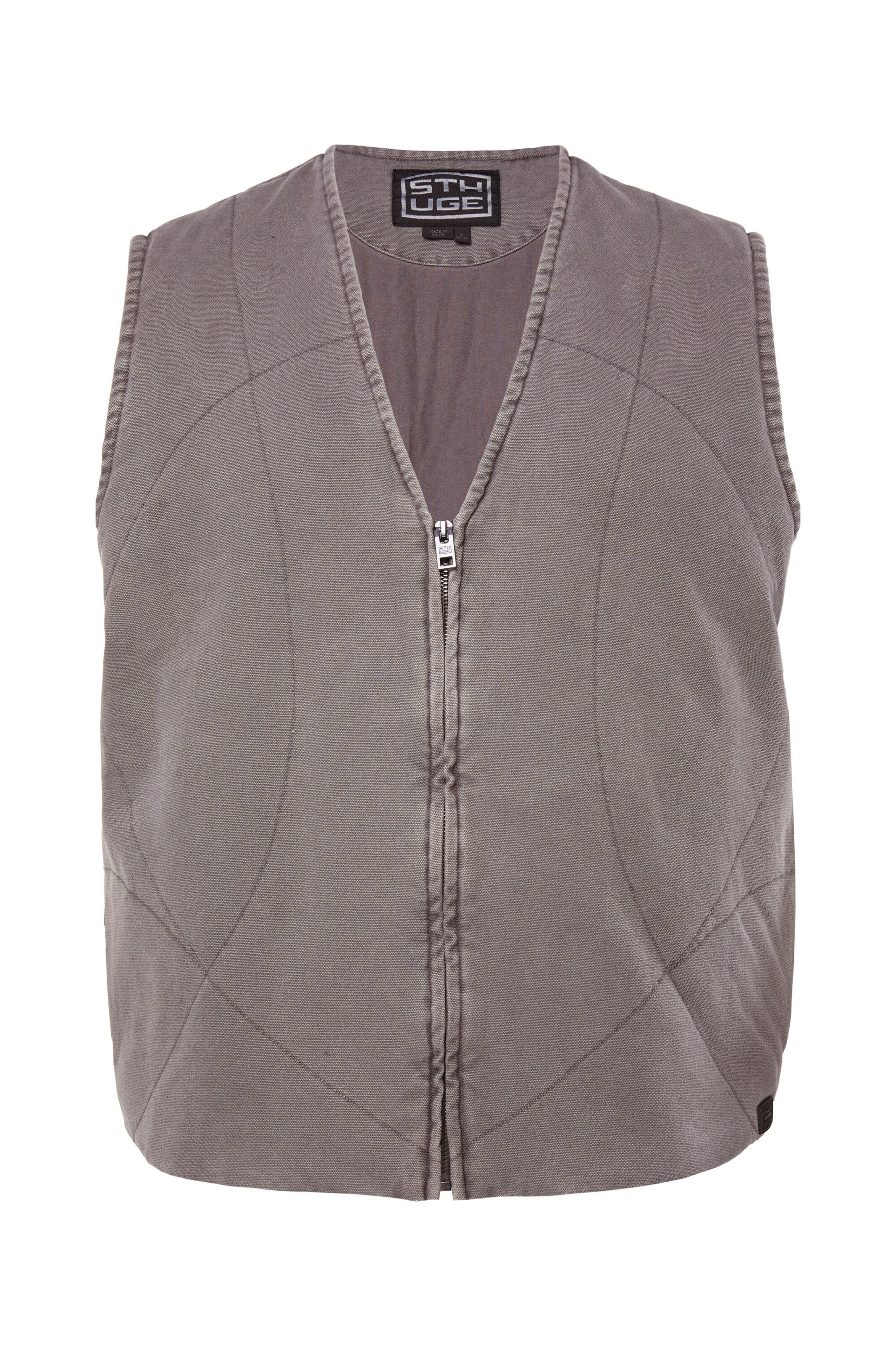 STHUGE Vest in Grey: front