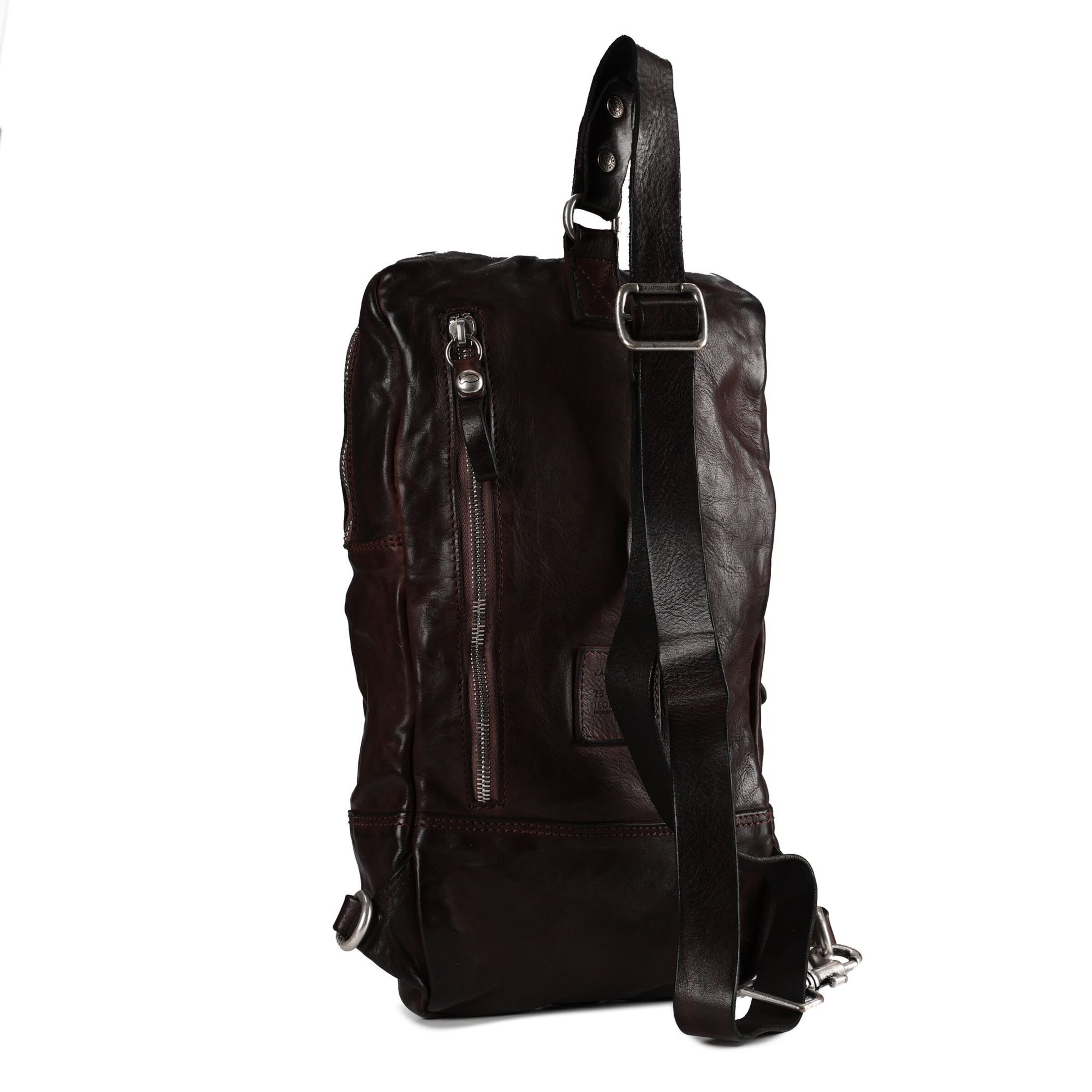 Campomaggi Schoudertas 'Avocado' in Bruin