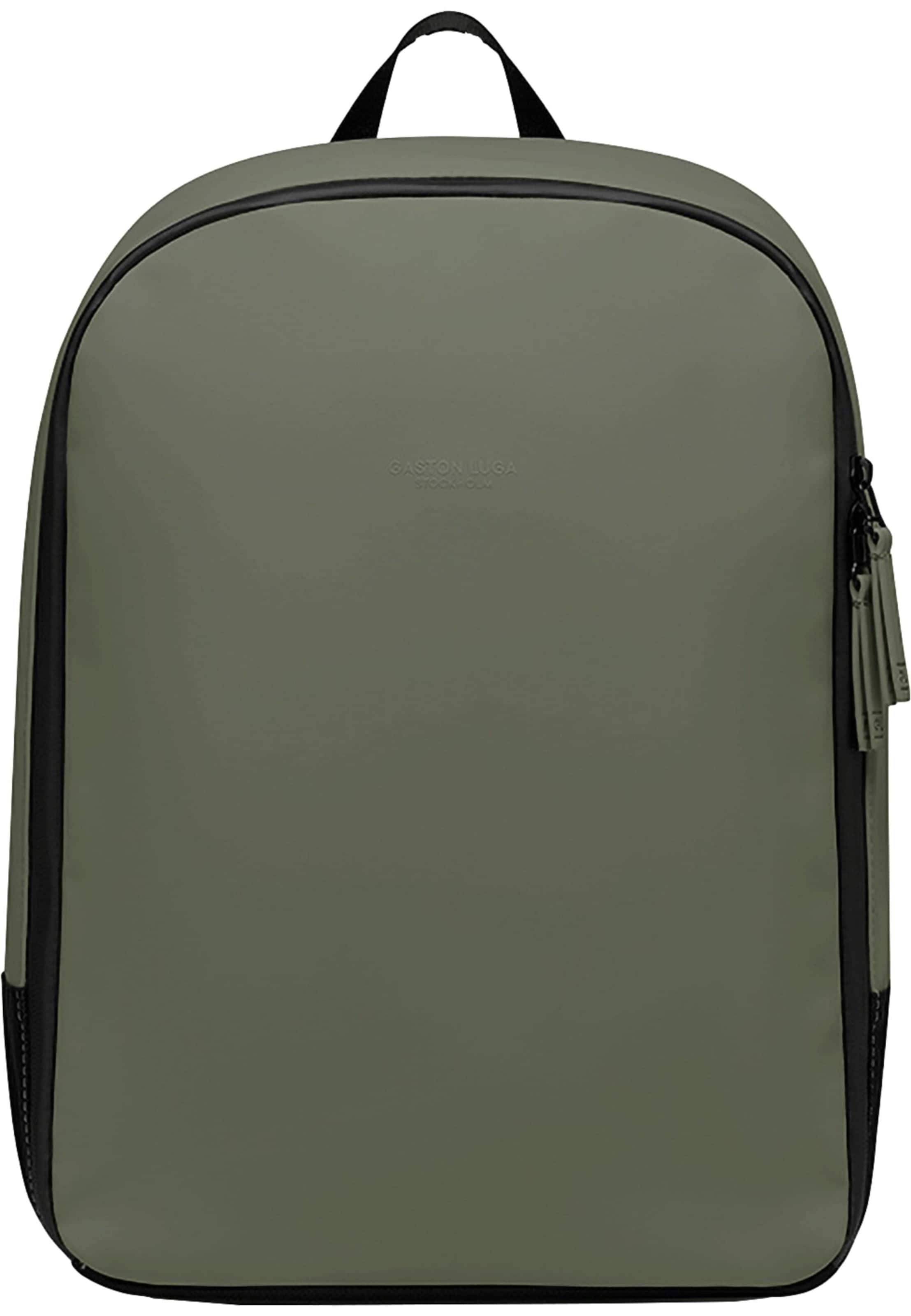 Gaston Luga Rucksack in Grün: Vorderseite