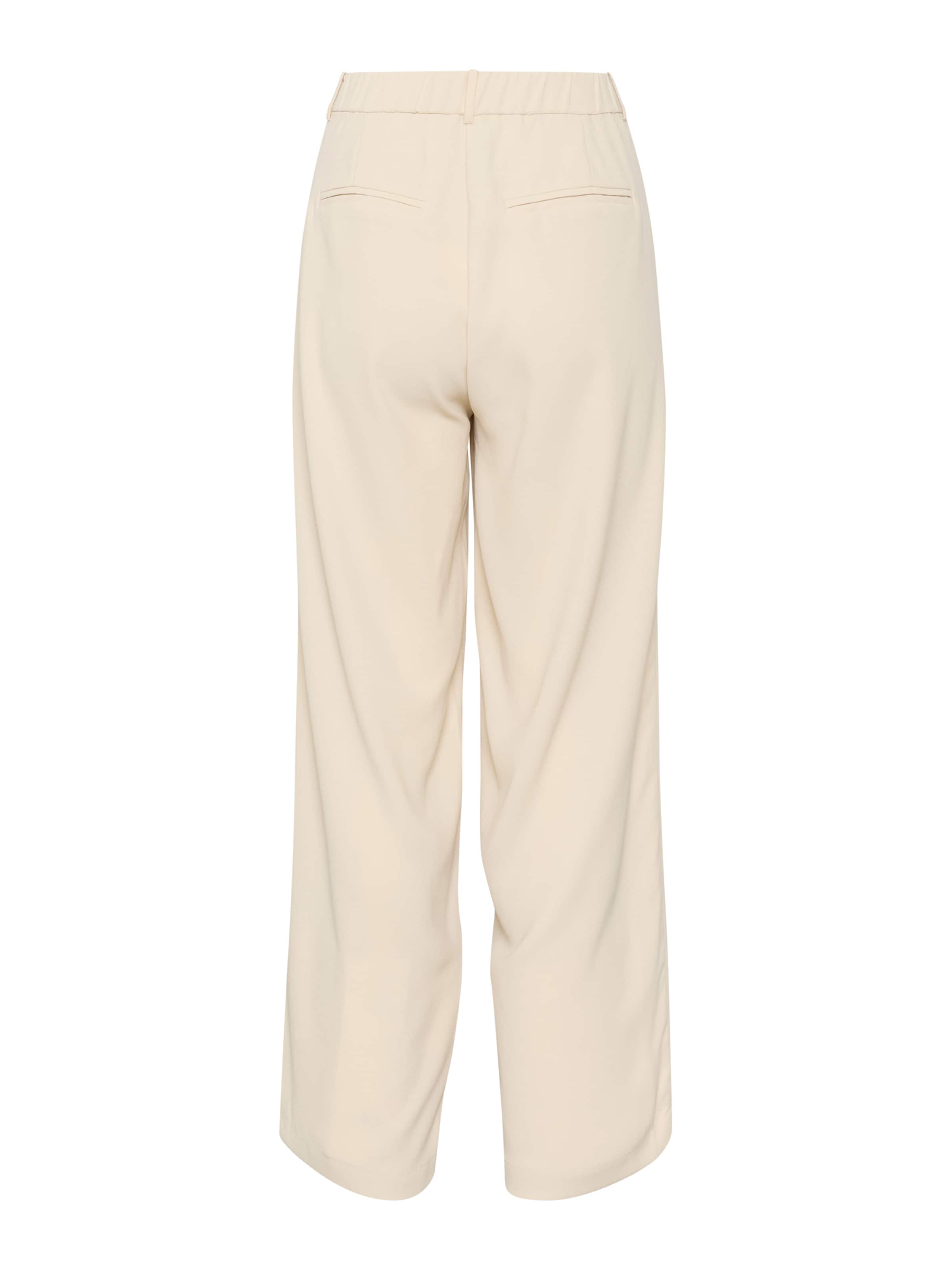 Cream Широки крачоли Панталон 'Cocamia' в бежово