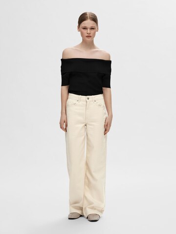 Pull-over SELECTED FEMME en noir