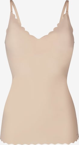 Maglietta intima 'Micro Lovers' di Skiny in beige: frontale