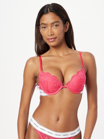Push-up Reggiseno 'Belle' di GUESS in rosa: frontale
