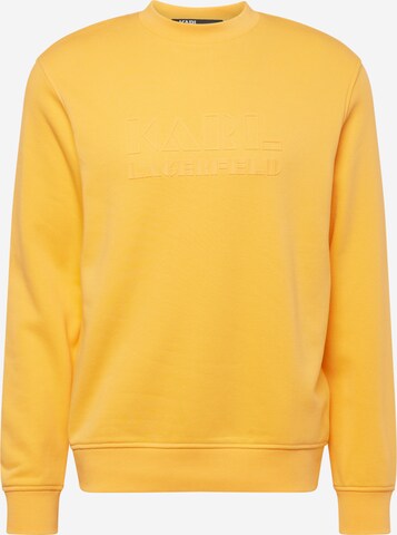 Karl Lagerfeld Sweatshirt in Orange: front