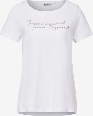 STREET ONE Shirt in White: front