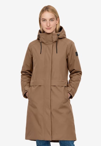 Whistler Parka 'Tautona' in Braun: Vorderseite
