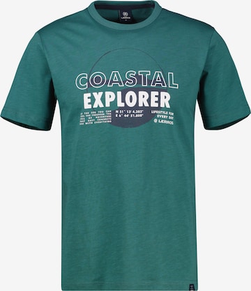 LERROS Shirt in Groen: voorkant