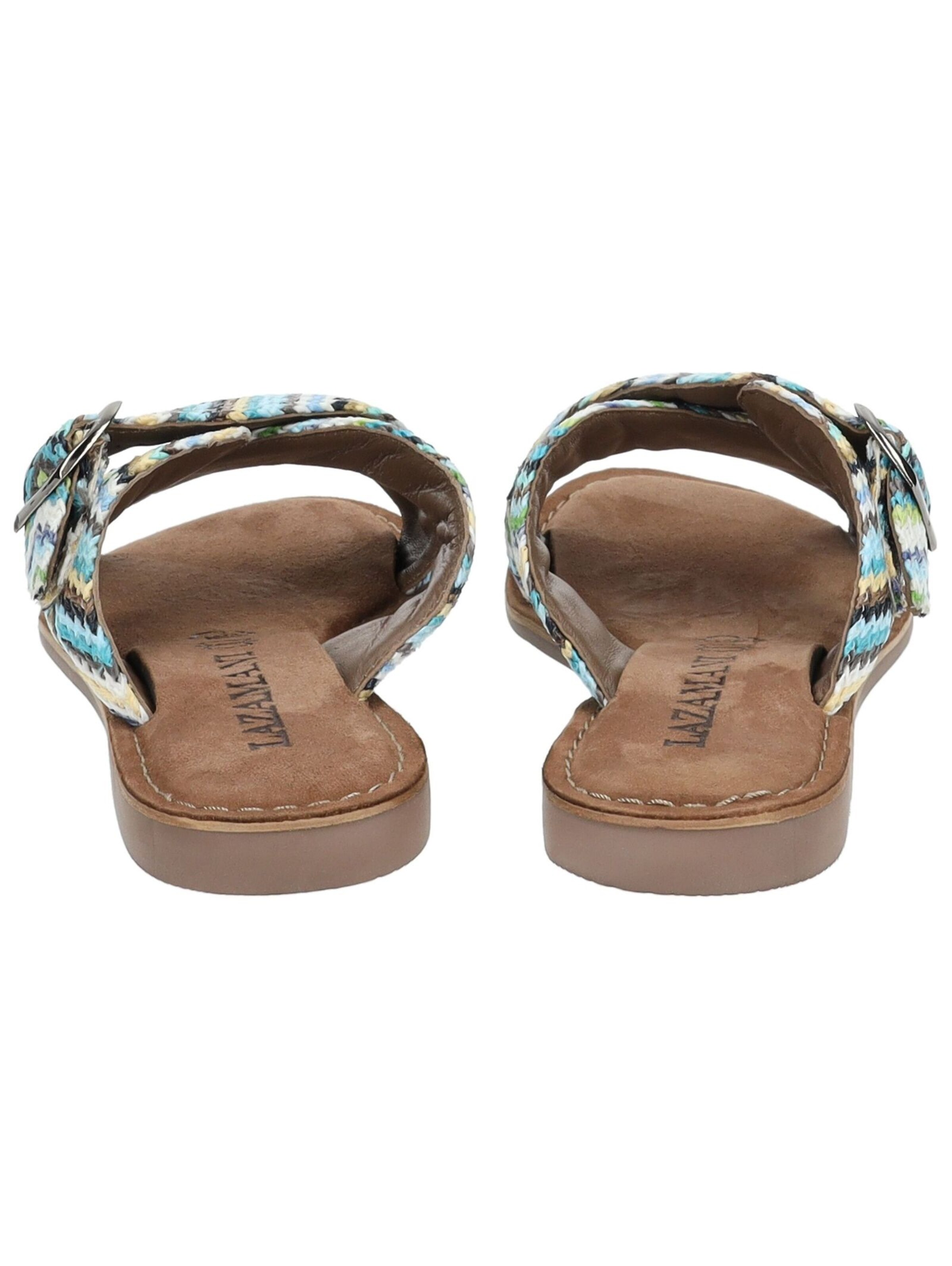 LAZAMANI Mules in Blue