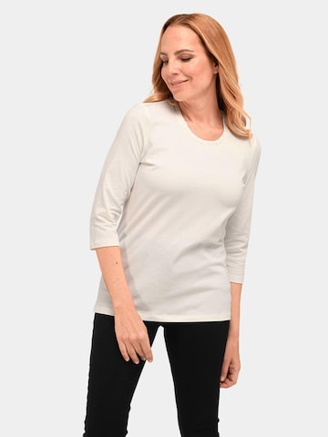 T-shirt Goldner en beige : devant