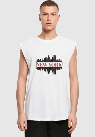 T-Shirt Merchcode en blanc : devant