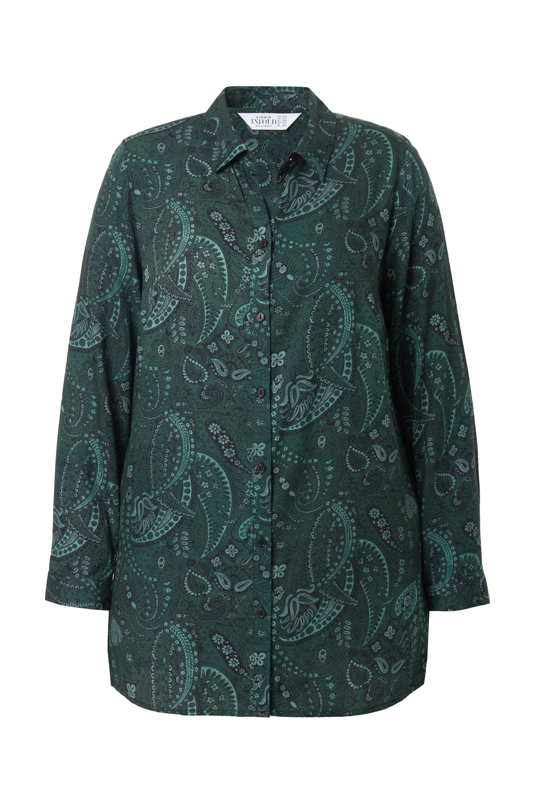 Studio Untold Blouse in Green: front