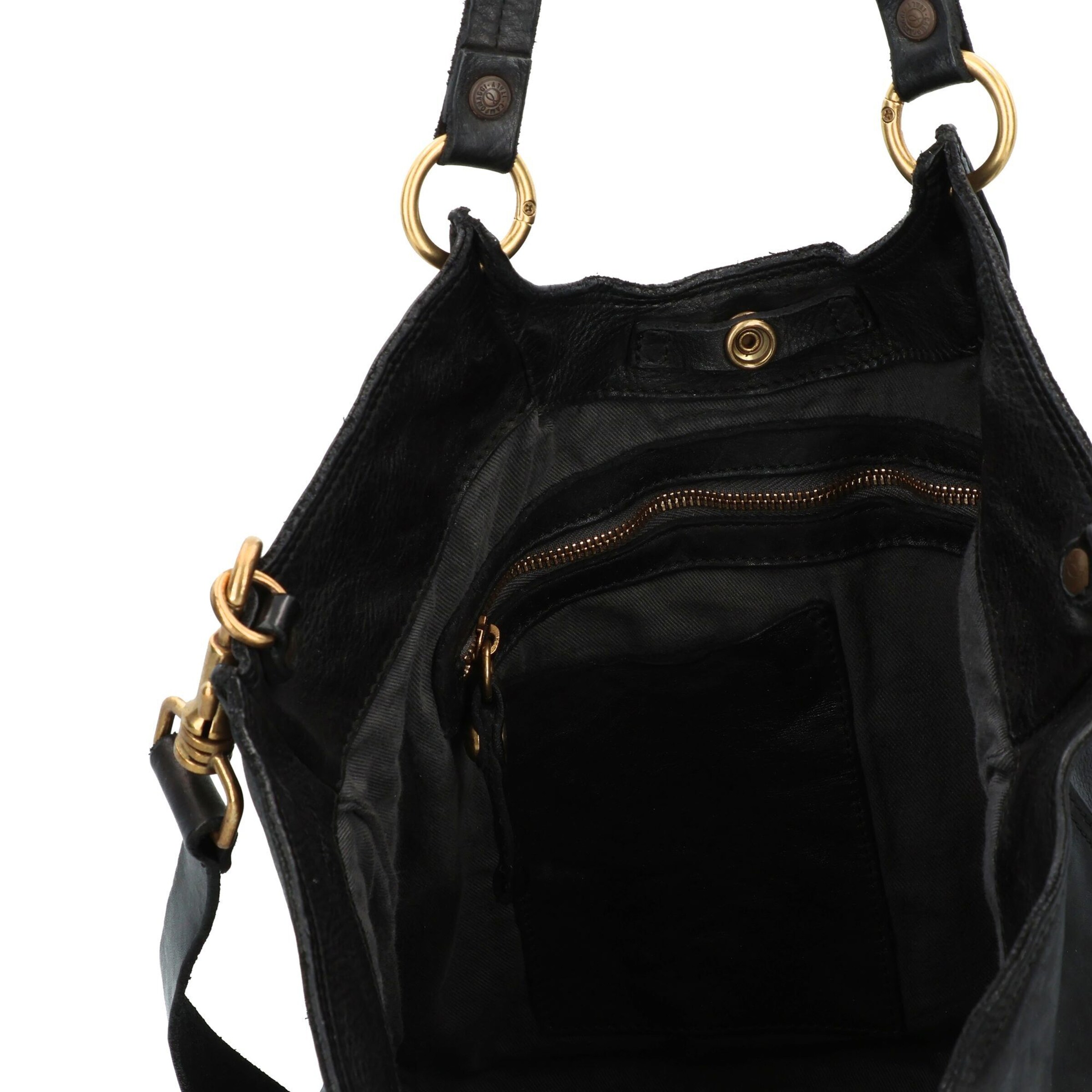 Campomaggi Shopper 'Kura' in Schwarz