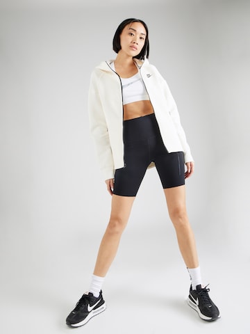 Giacca di felpa 'TECH FLEECE' di Nike Sportswear in beige