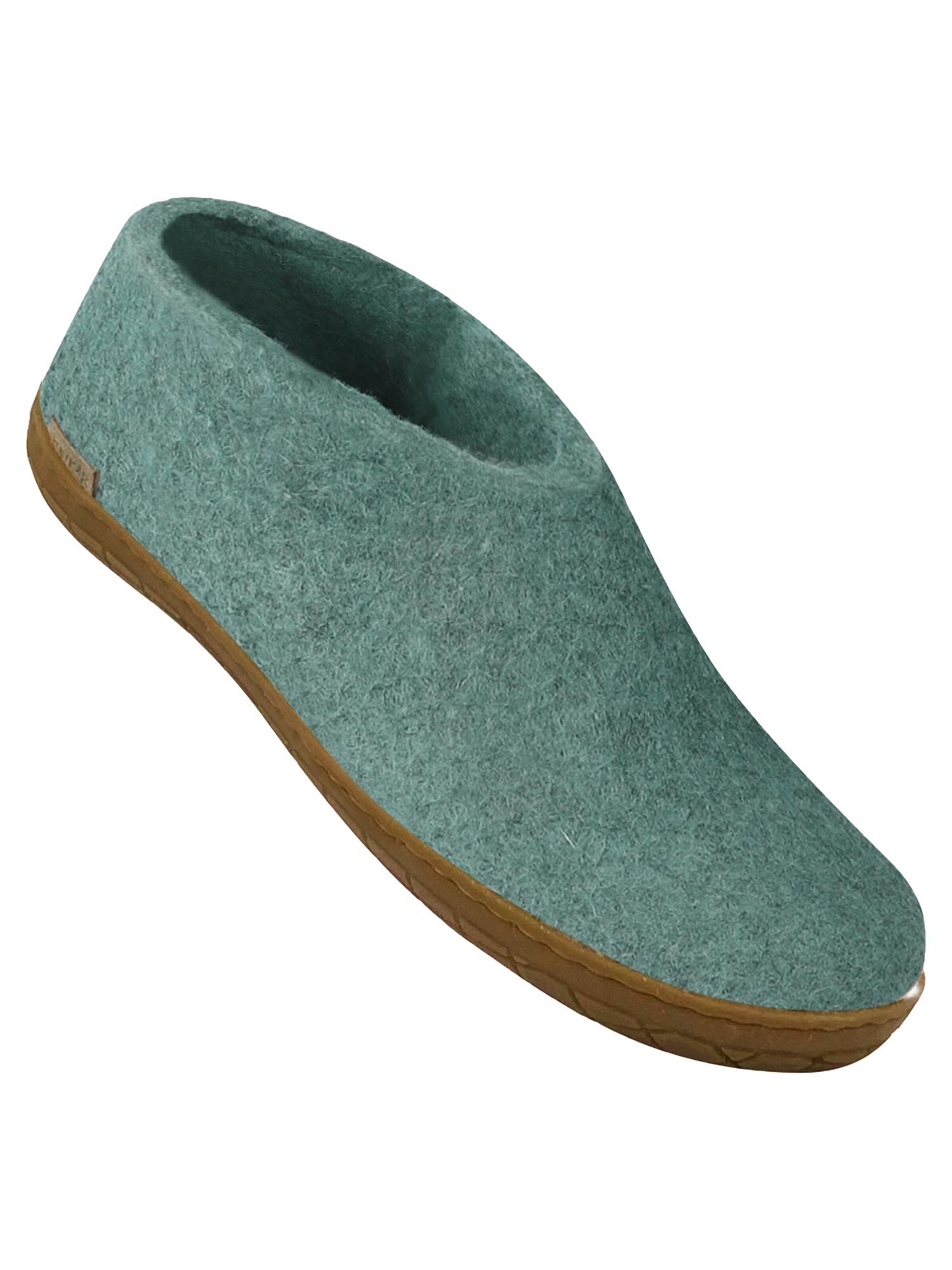 Glerups Slippers 'Honey' in Blue