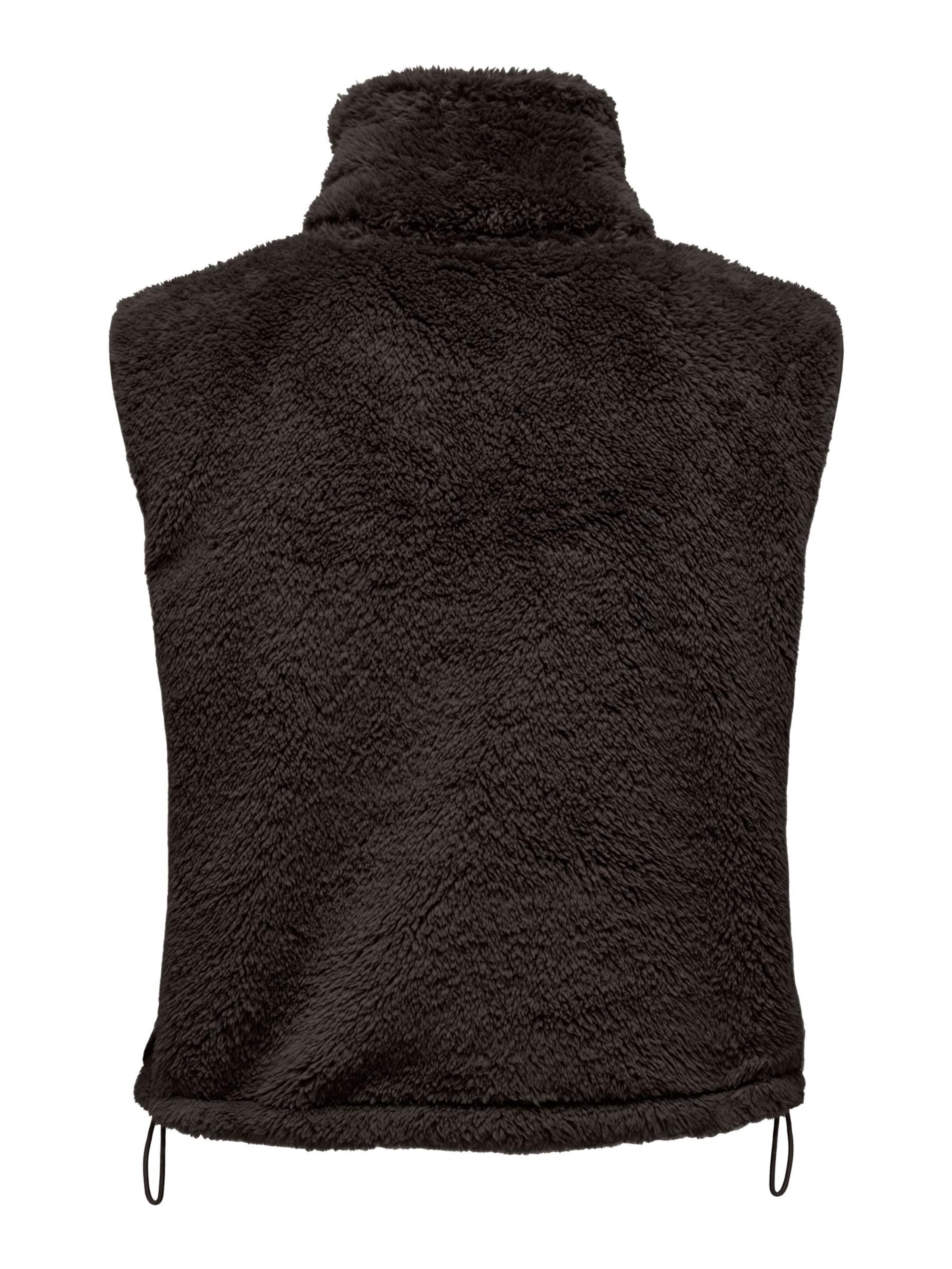 ONLY PLAY Vest in Brown