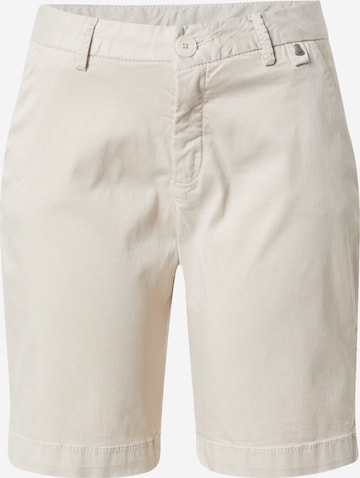 Pantalon chino Herrlicher en beige : devant