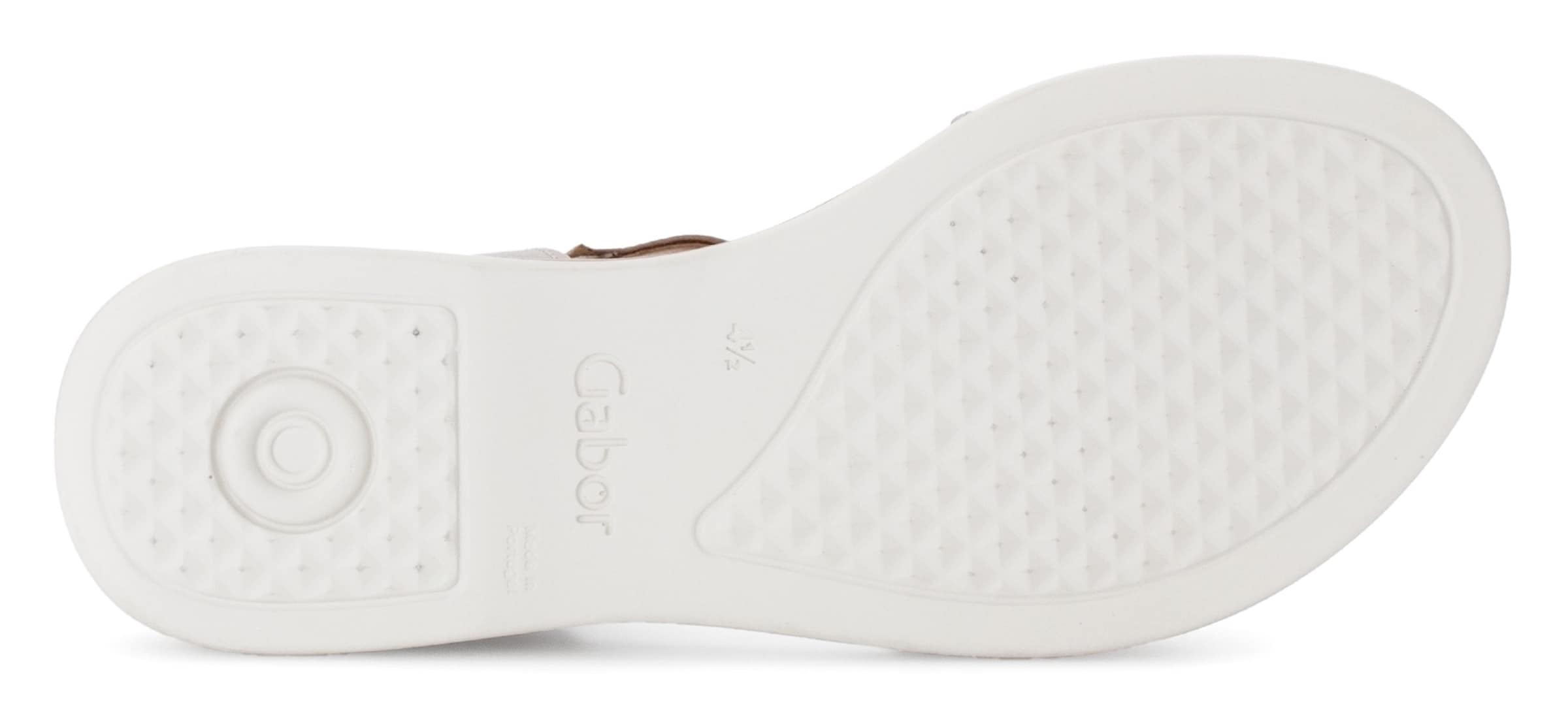 GABOR Strap sandal in Gold