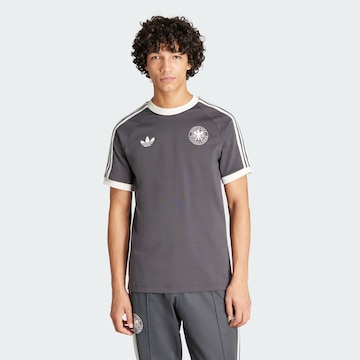 T-Shirt fonctionnel 'Germany Adicolor Classics 3-Stripes' ADIDAS PERFORMANCE en gris : devant