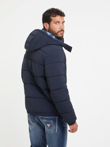 GUESS Winter Jacket in Blue